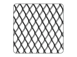 Tôle métal déployé acier brut Maille 10 x 5,5 mm, 100 x 50 cm^CQFD Online