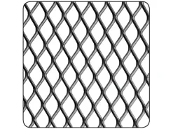 Tôle métal déployé acier brut Mailles 10 x 5,5 mm, 50 x 25 cm-CQFD Clearance