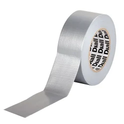 Toile de réparation grise, 50 mm x 50 m-Diall Hot