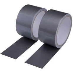 Toile de réparation grise, 50 mm x 10 m - 2 rouleaux^ Clearance