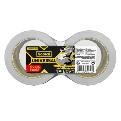 Toile de réparation universal gris 48mm x 25 m - 2 rouleaux^Scotch Online