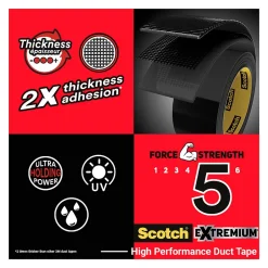 Toile de réparation Ultra noir 24 mm x 10 m-Scotch Best