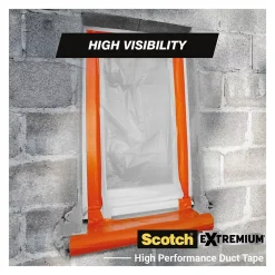 Toile de réparation universel orange, 48mm x 25 m - 2 rouleaux-Scotch Online