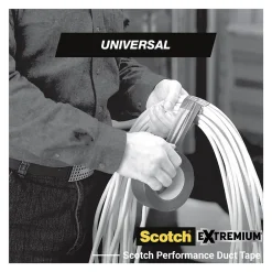 Toile de réparation universel noir, 48mm x 50 m-Scotch Outlet