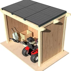 Toiture solaire - HEKILI Gris Anthracite 2,292m x 1,196m-Telco Home Automation Online