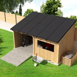 Toiture solaire - HEKILI Gris Anthracite 2,292m x 3,912m-Telco Home Automation Sale