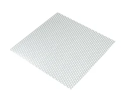 Tole perforée aluminium brut 50 x 25 cm^CQFD Discount