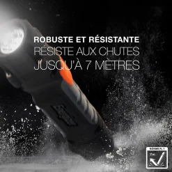 Torche led Hard Case Professionnel 2xAA^Energizer New