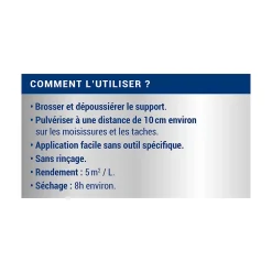 Traitement anti-moisissures intérieur extérieur 0,5L^Ripolin Hot