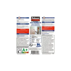 Traitement Murs Humides incolore bidon 5L-Rubson Online