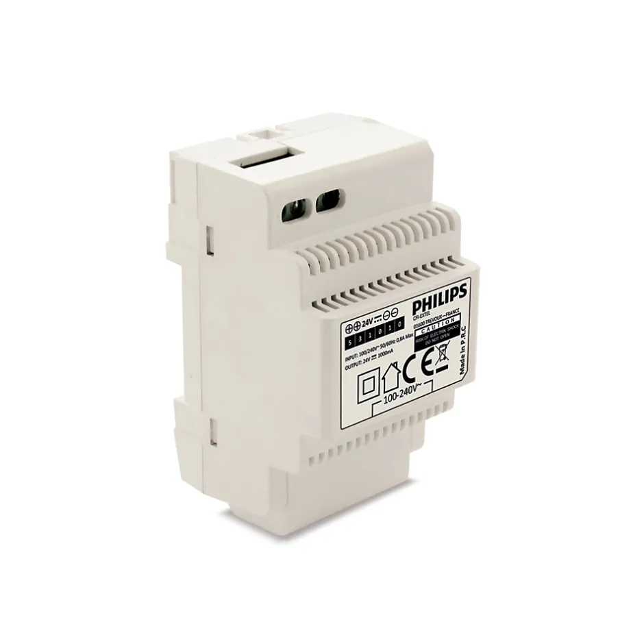 Transformateur 230 V vers 24 V pour tableau électrique sur rail DIN - WelcomeEye Power - -531010-Philips Hot
