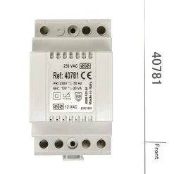 Transformateur 230 Vac - 12 Vac - 1,5 A - Aip-40781-Aiphone Outlet