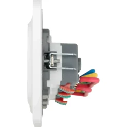 Triple prise avec terre Kennet blanc complet^Jacobsen Discount