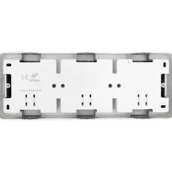 Triple prise avec terre prêt câblée Espen aluminium composable^Jacobsen Sale