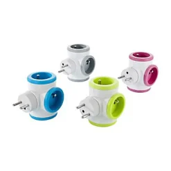 Triplite rotative Grise 3x16A-Watt & Co New