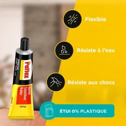 Tube de colle pour caoutchouc, 30 ml-Pattex New