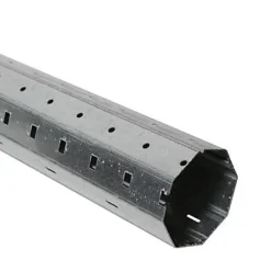 Tube octogonal 60 L.3,00 m acier-PROTECTA Online