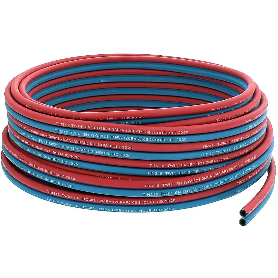 Tuyau de soudure oxygène/acétylène 10 mm - Longueur 20 mètres --Huggy Tuyaux