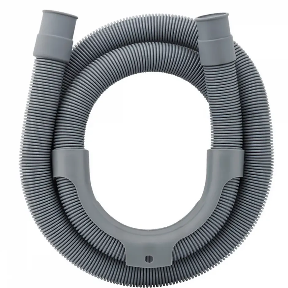 Tuyau de vidange, d'évacuation universel pour machine à laver, lave vaisselle - Gris - 2 m --Linxor Hot