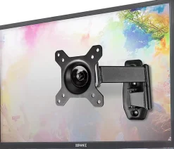 TVB1120 Support TV mural pour écran de 13 à 30 pouces Inclinable Charge max 18 kg VESA 75 100 Télé LED LCD OLED^Duronic