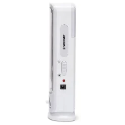 TWIX: Lampe portative rechargeable anti-coupures d'électricité, 2 tubes LED 300lm 23cm-Velamp