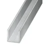 U aluminium brut 15 x 15 X 15 mm, 2,50 m^ New