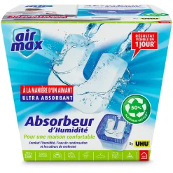 Air max magnet - Absorbeur d'humidité très rapide et efficace, 1 recharge incluse-UHU Discount