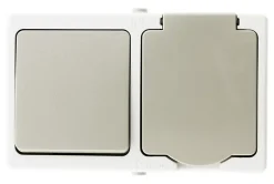 Va-et-vient + prise 2P+T-Zenitech New