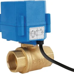 Vanne à boisseau électrique laiton Lyva 2 - DN 1' - 24 V ca/cc^Sectoriel Online