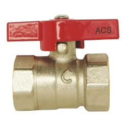 Vanne à sphère double femelle/femelle 20/27 manette papillon-Somatherm for you Online