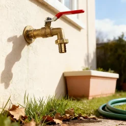 Vanne à sphère puisage 15/21 laiton-Diall Hot