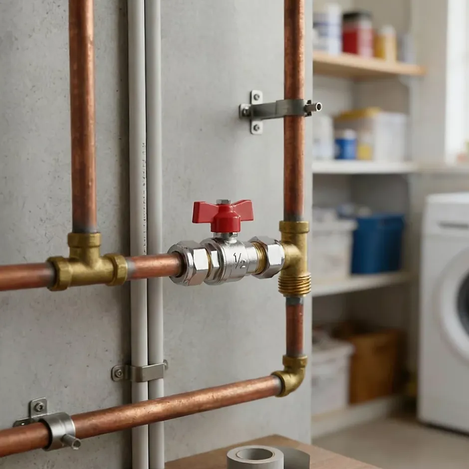 Vanne à sphère raccords bicônes ø14 mm-Diall Sale