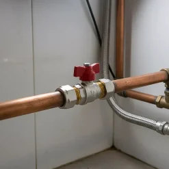 Vanne à sphère raccords bicônes ø12 mm-Diall Hot