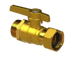 Vanne AV/AP compteur Boisseau sphérique manette papillon - En laiton^Arco Best