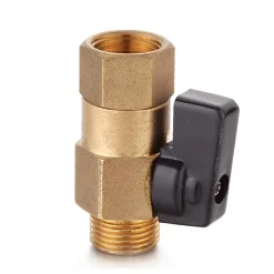 Vanne d'arrêt 1/4 de tour Mâle/Femelle 12x17^Diall Clearance