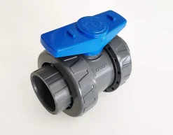 Vanne Interplast 50mm à coller double union démontable 5cm 50 mm PN16 PVC Pression Piscine-Fitt New