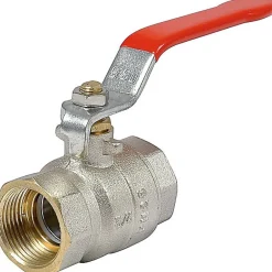 Vanne laiton nickelé - F 1' --Sferaco Discount