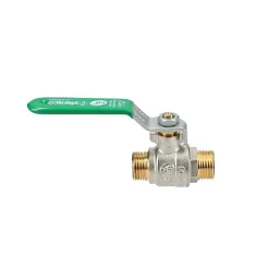 Vanne NF laiton nickelé - M 3/4' -^Sferaco Best