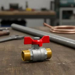 Vanne papillon Mâle / Mâle 12/17-Diall Clearance