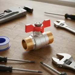 Vanne papillon Mâle / Mâle 15/21^Diall Outlet