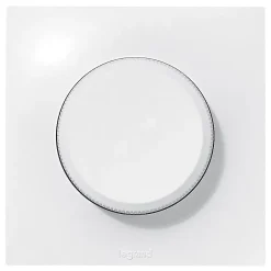Variateur rotatif Neptune plastique brillant blanc^Legrand New