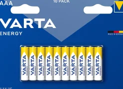 - Pack de 2 - Blister de 10 Piles Alcalines ENERGY AAA-Varta Outlet