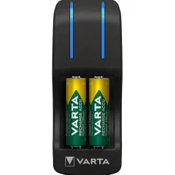 - Pocket Chargeur + 4 piles rechargeables AA 1600 mAh-Varta Sale