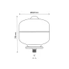 Vase d'expansion sanitaire 12L^Flomasta Discount