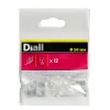 Ventouse 10 mm x12, transparent^Diall Discount