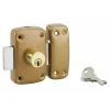 Verrou 9014 à double entrée, cylindre diamètre 23 x 45 mm, 3 clés --SP Best