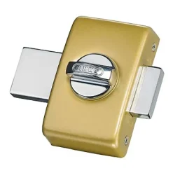 Verrou à bouton clés protégées + plaque ø 23 mm / 45 mm^Abus Outlet