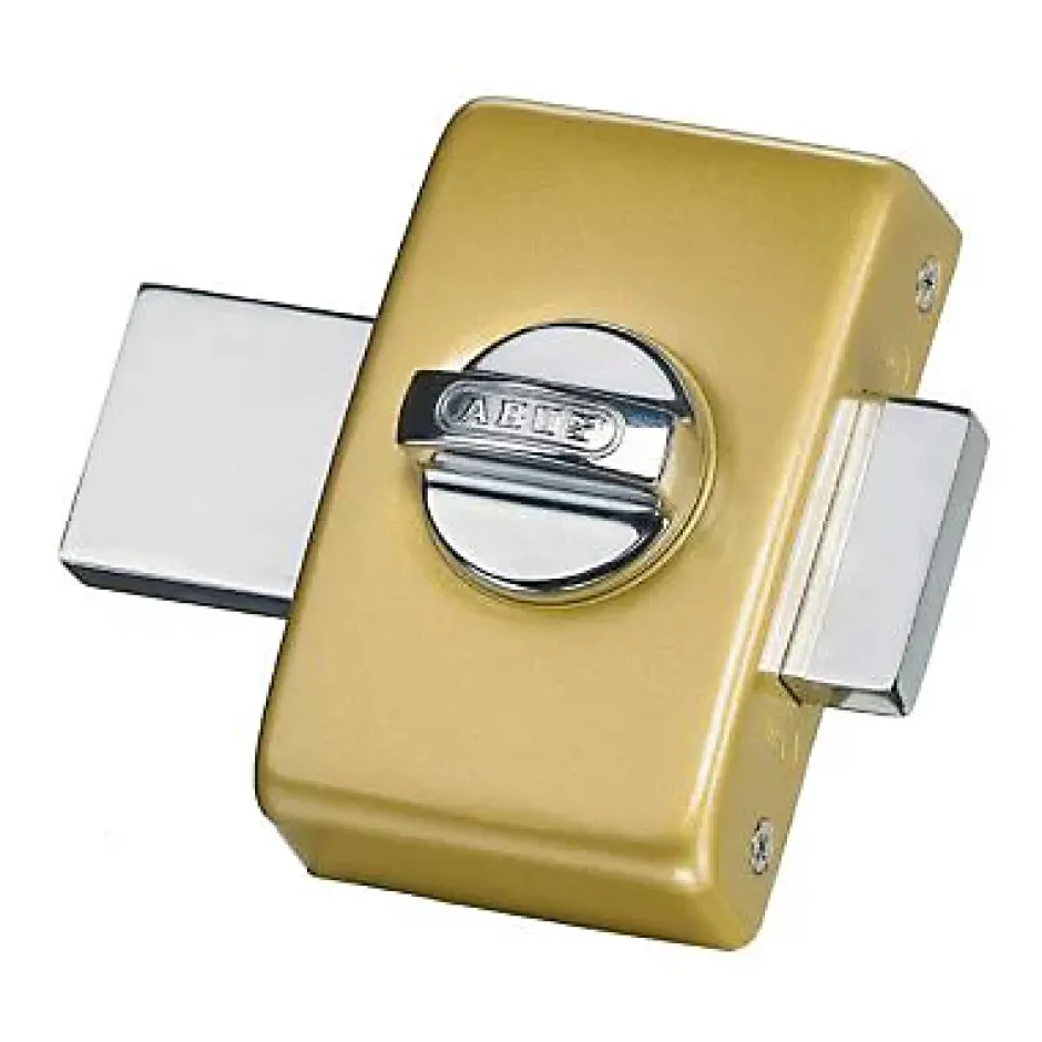 Verrou à bouton clés protégées + plaque ø 23 mm / 45 mm^Abus Outlet