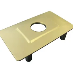 Verrou à bouton clés protégées + plaque ø 23 mm / 45 mm^Abus Outlet