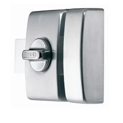 Verrou à bouton sans vis aluminium avec 4 clés inclus-Abus Outlet